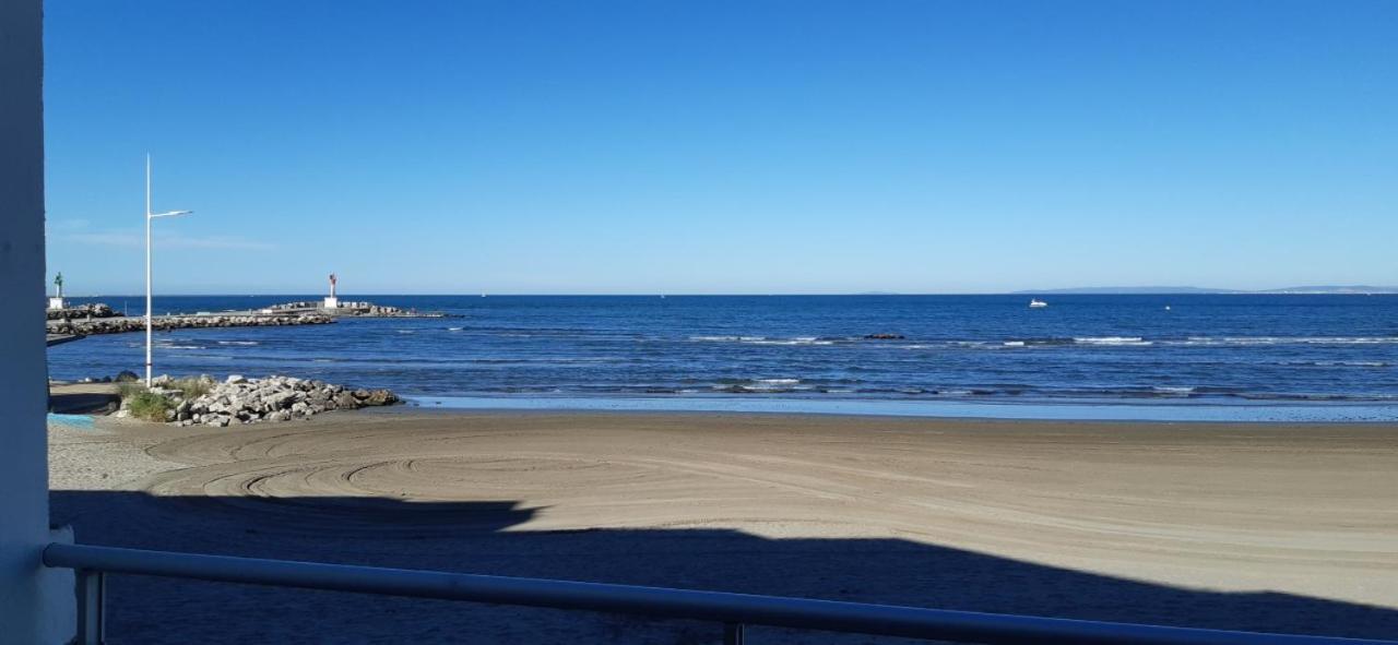 As22244- P4 Vue Mer, Sur La Plage A 2 Pas Du Centre Ville Avec Parking Prive Le Grau-du-Roi Exteriér fotografie