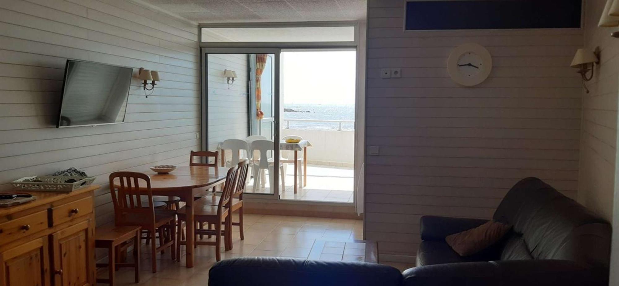 As22244- P4 Vue Mer, Sur La Plage A 2 Pas Du Centre Ville Avec Parking Prive Le Grau-du-Roi Exteriér fotografie